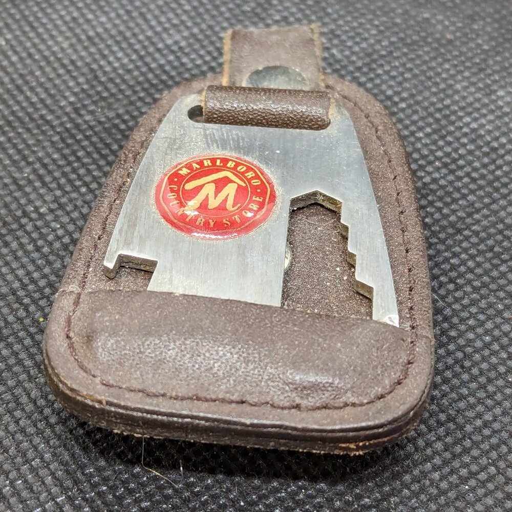 Vintage Marlboro Tool - Leather and Metal